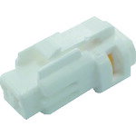 【あす楽対応・送料無料】TRUSCO　防水コネクタ　ソケットハウジング　（10個入）芯数3　被覆外径φ1．3〜1．7　白