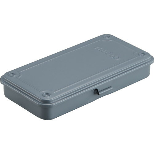 【あす楽対応・送料無料】TRUSCO　トランク型工具箱　203X109X35　アーセナルグレイ