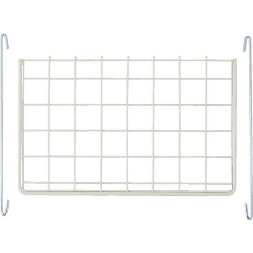 【あす楽対応・送料無料】TRUSCO　メッシュ棚板　ステー付　419X260　NG　ネオグレー