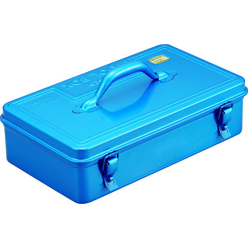 【あす楽対応・送料無料】TRUSCO　トランク型工具箱　382X222X151　ブルー
