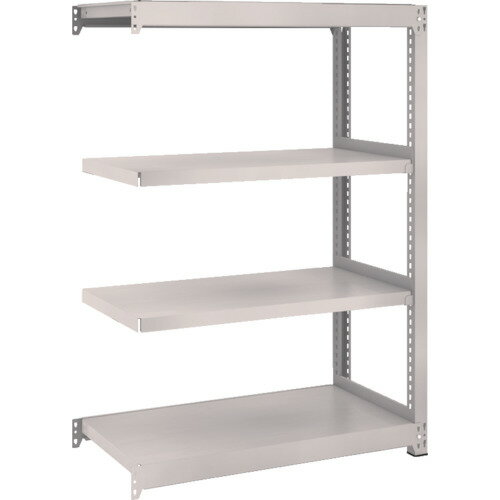 【あす楽対応・送料無料】TRUSCO　M2型軽中量棚　860X450XH1200　4段　連結　ネオグレー