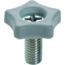 【あす楽対応・送料無料】TRUSCO ツールノブΦ11 M3X8(10個入)白