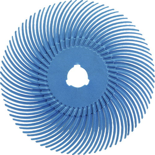 【あす楽対応・送料無料】TRUSCO　ラジアルブラシディスクΦ76．2＃400グレー 20個セット