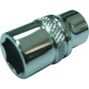 【あす楽対応・送料無料】TRUSCO SPソケット 6角タイプ 差込角6.35 対辺4MM
