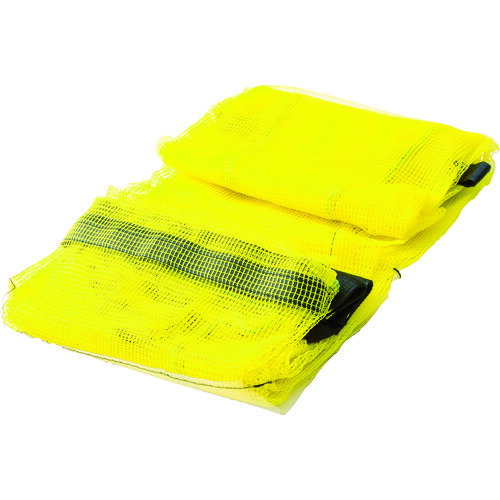 【あす楽対応・送料無料】TRUSCO　折りたたみ式・ネット交換可能ゴミ置き場用替えネット　イエロー