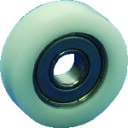 【あす楽対応・送料無料】TRUSCO 樹脂ベアリング Eシリーズ フラットタイプ軸穴 外径15mm