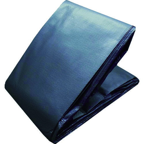 【あす楽対応・送料無料】TRUSCO　耐水UVシート＃7000　幅2．7mX長さ3．6m　メタリックシルバー色