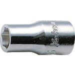 【あす楽対応・送料無料】コーケン　6角ソケット　対辺11　差込角6．35　全長22