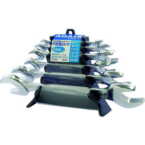 【あす楽対応・送料無料】ASH　REVOWAVE　両口スパナセット6本組（HC）