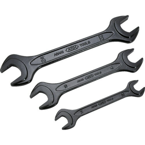 【あす楽対応・送料無料】ASH　丸形両口スパナ強力タイプJISH55mm×60mm