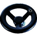 【あす楽対応・送料無料】イマオ 丸リム型エンプラハンドル車(握りなし)100