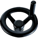 【あす楽対応・送料無料】イマオ 丸リム型エンプラハンドル車(回転握り付き)125