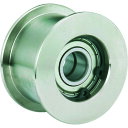【あす楽対応・送料無料】イマオ フランジ付プーリーアイドラー フランジ外径40mm