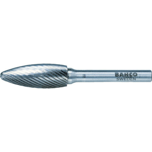 【あす楽対応・送料無料】バーコ　楕円形超硬ロータリーバーシングルカット