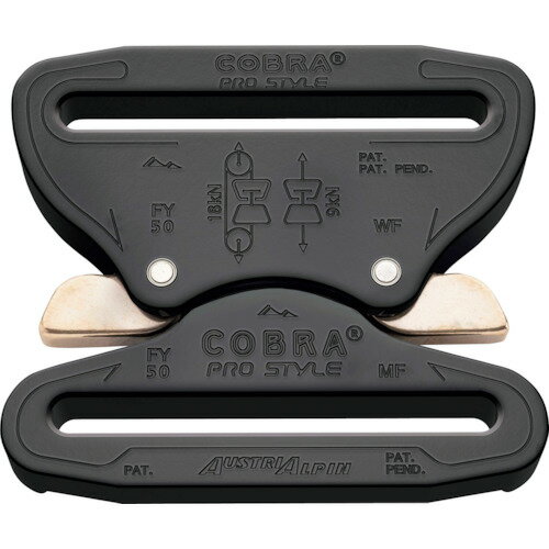 【あす楽対応・送料無料】ALPIN　COBRA　バックル　50MM　XLトリガー　ブラック