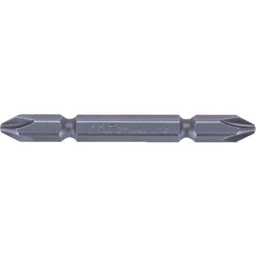 【あす楽対応・送料無料】ナック アルミサッシ用ドライバービット 差込6．35xNo．2x150L 10本セット