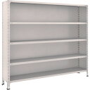 【あす楽対応・送料無料】TRUSCO 軽量棚背板・側板付 W1800XD300X1500 5段 ネオグレー