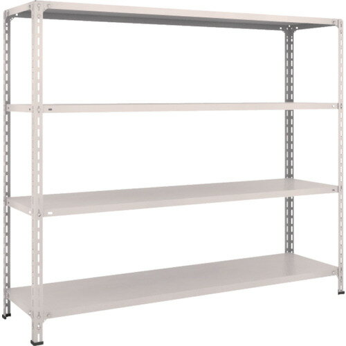 【あす楽対応・送料無料】TRUSCO　軽量棚開放型　W1800XD450XH1500　4段　ネオグレー