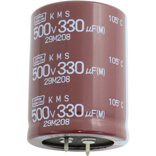 ケミコン　大型アルミ電解コンデンサ　KMSシリーズ　400V　680μF　(EKMS401VSN681M...