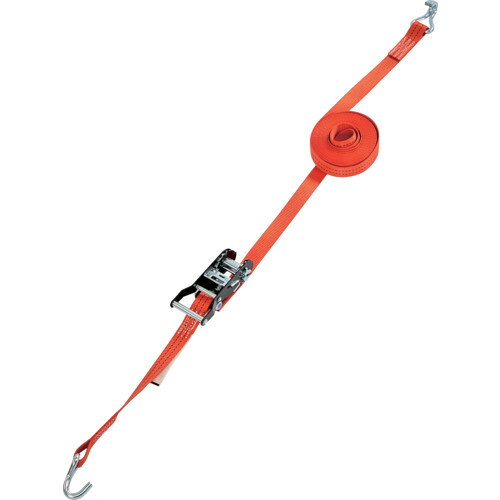 TRUSCO　ベルト荷締機ワイドハンドル　25mm幅　254kg　Jフックタイプ　JIS規格品　...