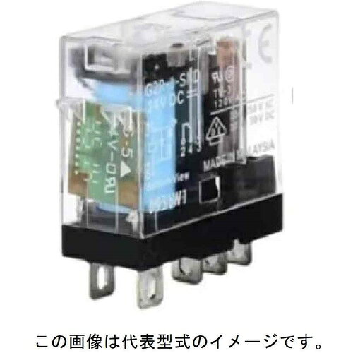 OMRON　ミニパワーリレー　DC24V　(G2R-1-SND DC24)