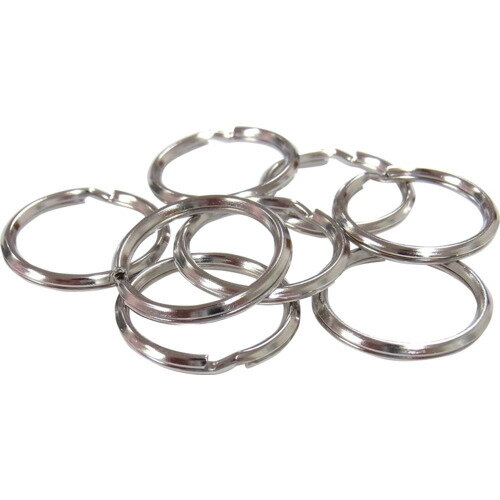 Rakuten - ニッサチェイン　ニッケルキーリング32mm（3個入）　(P-120)