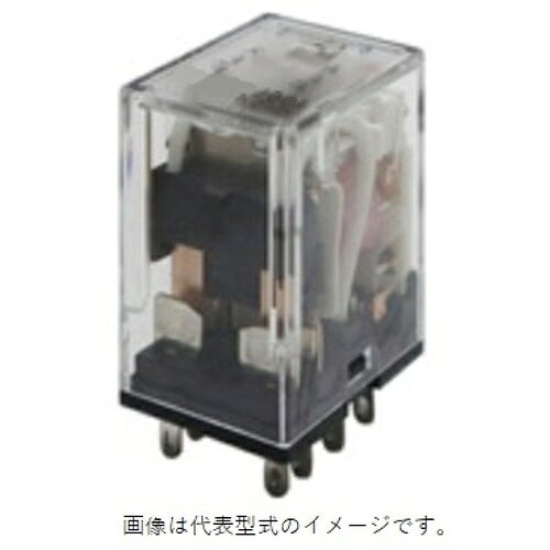 【特長】●使用環境、用途に合わせて選べる汎用リレーのベストセラーです。●コイルテープの色分け、動作表示灯（LED）の色分けによるAC/DCコイル電圧仕様の識別性を向上させました。●回路チェックに便利なラッチングレバーと、動作状態がわかるメカニカルインジケータ・動作表示灯を搭載したタイプを品揃えしています。●接触信頼性や耐腐食性に応じて選べる接点材質、接触機構を品揃えしています。【仕様2】●ミニパワーリレー●2極●シングル接点●プラグイン端子●コイル定格：DC12●基準形●動作表示灯付き