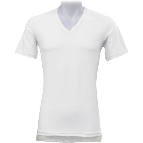 リベルタ　デオドライズテック　半袖Vネック　WHT　（XL）