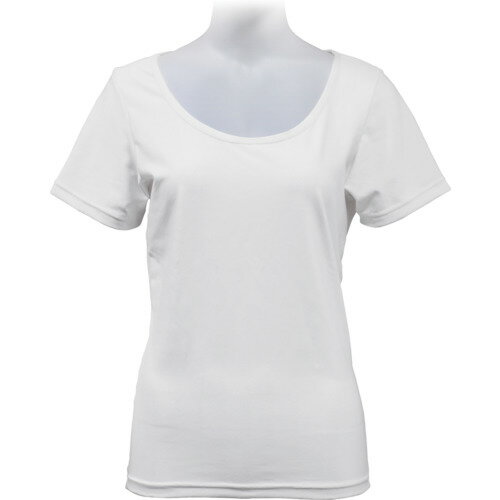 リベルタ　デオドライズテック　ウーマン　半袖Uネック　WHT　（M）