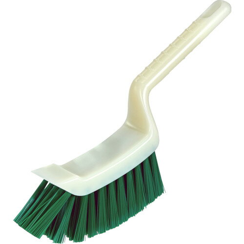 TRUSCO　スクレーパー付ブラシ　HACCP対応　グリーン