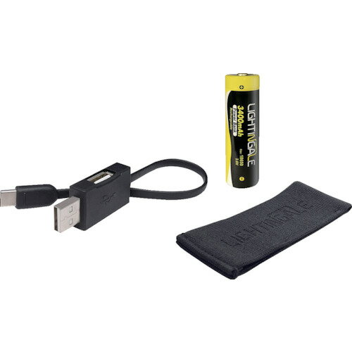 ライティンゲイル スマホにも給電できるリチウムイオン充電池2600mA/USB-TYPE-C/18650タイプ ライティンゲイル スマホにも給電できるリチウムイオン充電池2600mA/USB-TYPE-C/18650タイプ