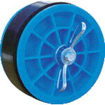 KANTOOL　配管内止水用品　メカニカルプラグIN125mm（単体）JAN：4571335530396メーカー：（株）カンツール / ブランド：KANTOOL / 原産国：日本特長●蝶ネジを手で締めることによって拡張させて管に密着するプラグです。仕様●呼び径(mm)：125●最小〜最大使用管径(mm)：121〜134●最大許容背圧空気(MPa)：0.09●最大許容背圧水頭(m)：9.3仕様（詳細）●メカニカルプラグINタイプ材質／仕上●合成ゴム