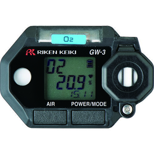 理研　腕時計型（装着型）酸素濃度計　GW－3（OX）