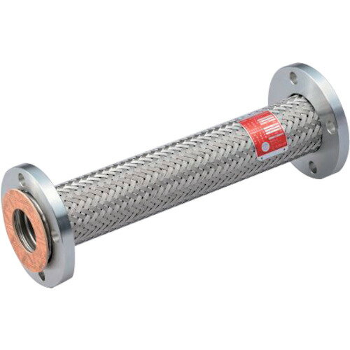 テクノフレックス　消火配管用登録認定品　F130−100Ax300L　JIS10KF／SS400JAN：4580766001368メーカー：（株）テクノフレックス / ブランド：テクノフレックス / 原産国：日本特長●消火栓設備等のポンプ接続用（10K）です。●消防庁の告示基準に適合した登録認定品です。用途●消火ポンプの防振に。●配管の心合わせに。仕様●呼び径A：100●呼び径B：4●全長(mm)：300●接続方式：フランジ●適合流体：水●使用温度範囲(℃)：常温●フランジサイズ：JIS10K●最高使用圧力(MPa)：1.4仕様（詳細）●最高使用圧力：1.4MPa●フランジ規格：JIS10K(材質SS400）材質／仕上●フレキ部：ステンレス（SUS316）ご注意●標準付属のガスケット（ノンアスベスト）をご使用下さい。