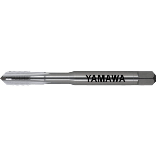ヤマワ　ハンドタップ　HT　P2　M6X0．5　5PJAN：4582639447112メーカー：（株）弥満和製作所 / ブランド：ヤマワ / 原産国：日本特長●一般的なタップで、あらゆる方面で使用されています。●刃先強度が大きくなっています。●再研磨が容易です。用途●被削材:炭素鋼、工具鋼、鋳鋼、アルミ合金鋳物、鋳鉄、調質鋼、ダクタイル鋳鉄、黄銅、黄銅鋳物、亜鉛合金鋳物。仕様●先端：中●精度：P2●精度表記：P級●呼び寸法：M6●ピッチ(mm)：0.5●ねじ長さ(mm)：9●全長(mm)：62●シャンク径(mm)：6●シャンク四角部(mm)：4.5●下穴径(mm)：5.56●加工ねじ：メートルねじ●表面処理：ノンコーティング●溝数：4●食い付山数：5山●首下の長さ(mm)：26●シャンク長(mm)：33●四角部の長さ(mm)：7材質／仕上●高速度工具鋼（HSS）