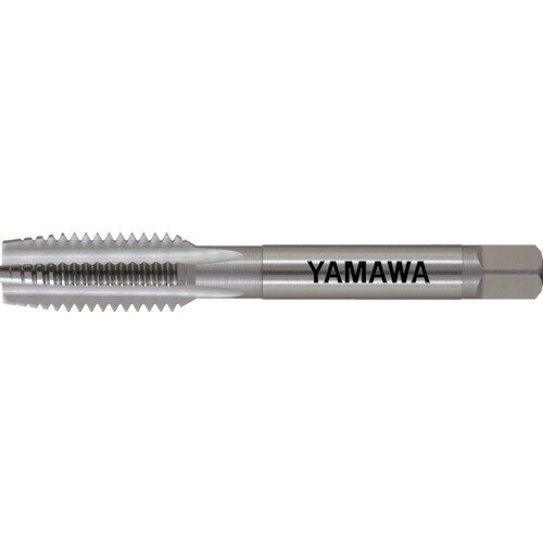 ヤマワ　ハンドタップ　HT　P3　M16X2　5PJAN：4582639448355メーカー：（株）弥満和製作所 / ブランド：ヤマワ / 原産国：日本特長●一般的なタップで、あらゆる方面で使用されています。●刃先強度が大きくなっています。●再研磨が容易です。用途●被削材:炭素鋼、工具鋼、鋳鋼、アルミ合金鋳物、鋳鉄、調質鋼、ダクタイル鋳鉄、黄銅、黄銅鋳物、亜鉛合金鋳物。仕様●先端：中●精度：P3●精度表記：P級●呼び寸法：M16●ピッチ(mm)：2●ねじ長さ(mm)：26●全長(mm)：95●シャンク径(mm)：12.5●シャンク四角部(mm)：10●下穴径(mm)：14.1●加工ねじ：メートルねじ●表面処理：ノンコーティング●溝数：4●食い付山数：5山●シャンク長(mm)：48●四角部の長さ(mm)：13材質／仕上●高速度工具鋼（HSS）