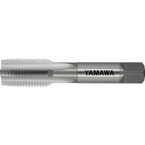ヤマワ　アルミ材用ハンドタップ（インサートコイルねじ用）　AL−HT　STI　1B　M16X2　5PJAN：4582639482687メーカー：（株）弥満和製作所 / ブランド：ヤマワ / 原産国：日本特長●アルミなど比較的軟らかい材料の部品で、めねじ補強、耐久性増加の目的で、インサートコイルを挿入するためのめねじを加工します。●インサートコイルを挿入するめねじは、コイルの厚さ分組み合わされるおねじより、ねじ径が大きくなっているため、インサートコイルねじ用タップのねじ径もその呼び径より大きくなっています。●下穴径も大きくなりますので、適切な下穴径で使用してください。●シャンク部大きくなっていますので、適切なホルダで使用してください。●めねじの収縮をみこんだIb+30のオーバサイズタップもあります。用途●被削材：アルミ圧延材、アルミ合金鋳物、亜鉛合金鋳物に。仕様●先端：中●精度：1b●精度表記：1b級●呼び寸法：M16●ピッチ(mm)：2●ねじ長さ(mm)：33●全長(mm)：105●シャンク径(mm)：15●シャンク四角部(mm)：12●下穴径(mm)：16.7●加工ねじ：メートルねじ●表面処理：ノンコーティング●食い付山数：5山●外径の基準寸法(mm)：18.598●シャンク長(mm)：50●シャンク四角部の長さ(mm)：15●溝数：4仕様（詳細）●加工ねじ：メートルねじ材質／仕上●高速度工具鋼（HSS）