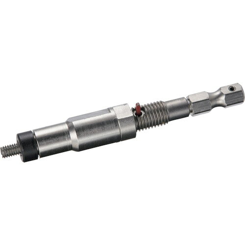 ADVANEX　抜取工具　M2用 JAN：4589713430817 メーカー：（株）アドバネクス / ブランド：ADVANEX / 原産国：日本 特長●アドバネクス製タングレスインサートを抜取る際に必要な専用工具です。●手動抜取の際は別途、六角ビット対応のハンドルをご用意下さい。 用途●タングレスインサートの抜取りに。 仕様●使用ボルトねじ：M2×0.4●ねじ径×ピッチ：M2