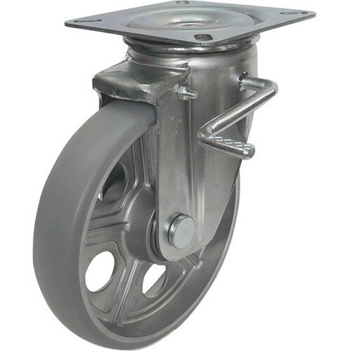 ユーエイ　アルティメットウレタンキャスター　150径　自在ストッパー付(4)