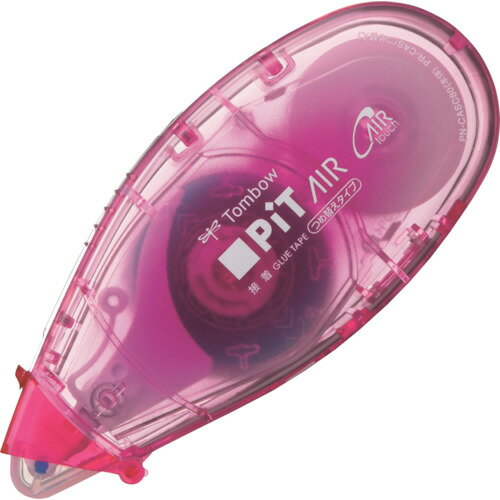 Tombow テープのり ピットエアーミニ つめ替えタイプ ピンク