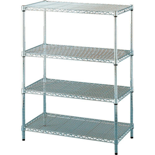 IRIS　540441　メタルラック（ポール径25）　910×460×1200