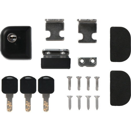 ノムラテック　どあロックガード・ディンプルキー式　外開き・内開き兼用（ネジ止めタイプ）