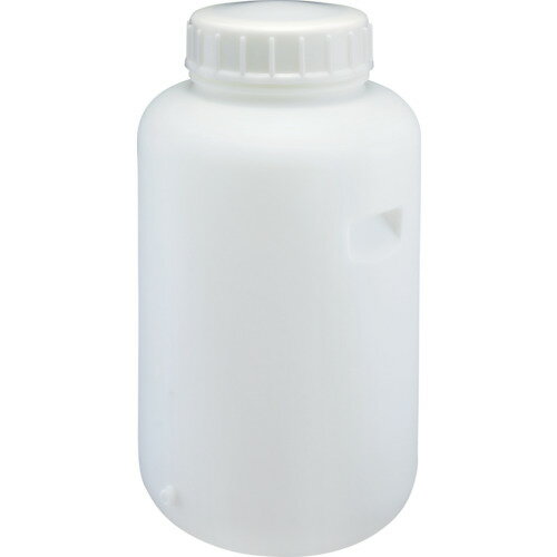 瑞穂　ポリタンク　取手付き　広口瓶　100L＋3／8ソケット加工　（ソケット付）