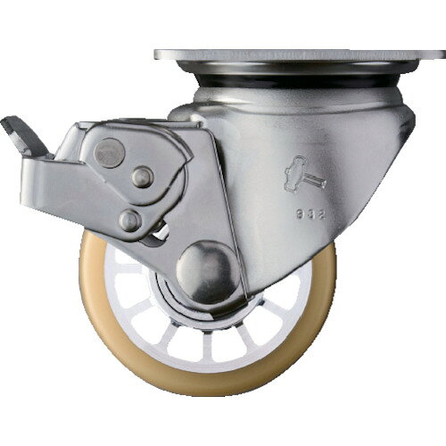 乐天商城 - ハンマー　SUS　低床式重荷重用　自在　SP付　ウレタンB車75mm