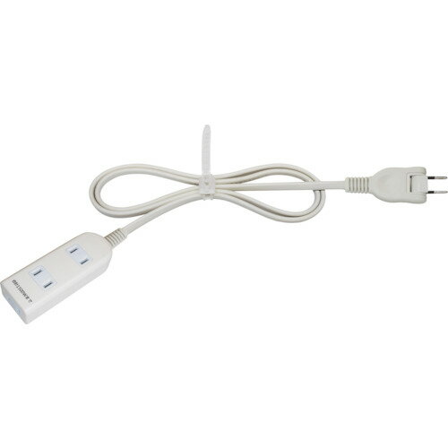 ノア　3ケ口延長コード1m白