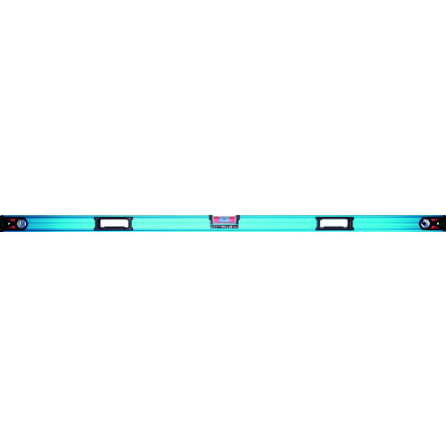 シンワ　ブルーレベルPro2　1500mmJAN：4960910733367メーカー：シンワ測定（株） / ブランド：シンワ / 原産国：中国特長●気泡管カバー付で傷や汚れから気泡管を守ります。●気泡管カバーは取り外し可能なので、カバーの水洗いができます。●パイプ測定可能なV字溝付です。●ケガきやすいボックス形状。●クリアブルーの溶液とホワイトラインで高い視認性。●握りやすい大型取っ手。用途●水平、垂直、45°の確認に。仕様●長さ(mm)：1500●高さ(mm)：56●厚さ(mm)：26●マグネット：なし●本体色：ブルー●気泡管色：ブルー●精度：±1.0mm/m=±0.0573°以内●感度：0.35mm/m=0.0201°●色：ブルー材質／仕上●本体:アルミ、ABS樹脂、ポリカーボネート樹脂●気泡管:アクリル樹脂●液体:石油系液ご注意●水平気泡管のみ調整が可能ですが、御自身で調節を行った場合、保証の対象外となります。
