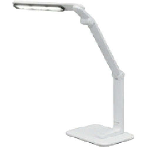 IRIS　531445　LEDデスクライト　302タイプ　LDL−302−WJAN：4967576395151メーカー：アイリスオーヤマ（株） / ブランド：IRIS / 原産国：中国特長●折りたためるスマートデザインで収納に便利です。●まぶしさガード採用で、手元は明るく、光源はまぶしくない、目に優しいLEDデスクライトです。●明るさは無段階調節で調光ができ、適切な明るさをご提供します。●土台部分は取り外しができ、右利き左利きどちらでも使いやすいように変えられます。仕様●明るさ(lm)：500●色：ホワイト●幅(mm)：293●奥行(mm)：165●高さ(mm)：370●電源(V)：単相100●消費電力(W)：8.5●コード長さ(m)：約1.8●光源色：昼白色●標準消費電力料金：0.27円/h●演色性：Ra85●直下照度(lx)：1500仕様（詳細）●JIS照度基準：A形材質／仕上●ポリカボネートセット内容／付属品●固定ねじ(1本)