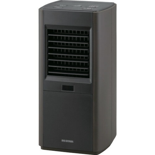 IRIS　296267　スリムセラミックファンヒーター人感センサー付き　ブラウン