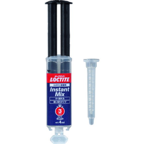 LOCTITE 高強度エポキシ接着剤 2液タイプ 透明 インスタントミックス 4ml