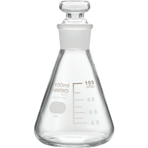 HARIO　共栓三角フラスコ100ml（TS22）